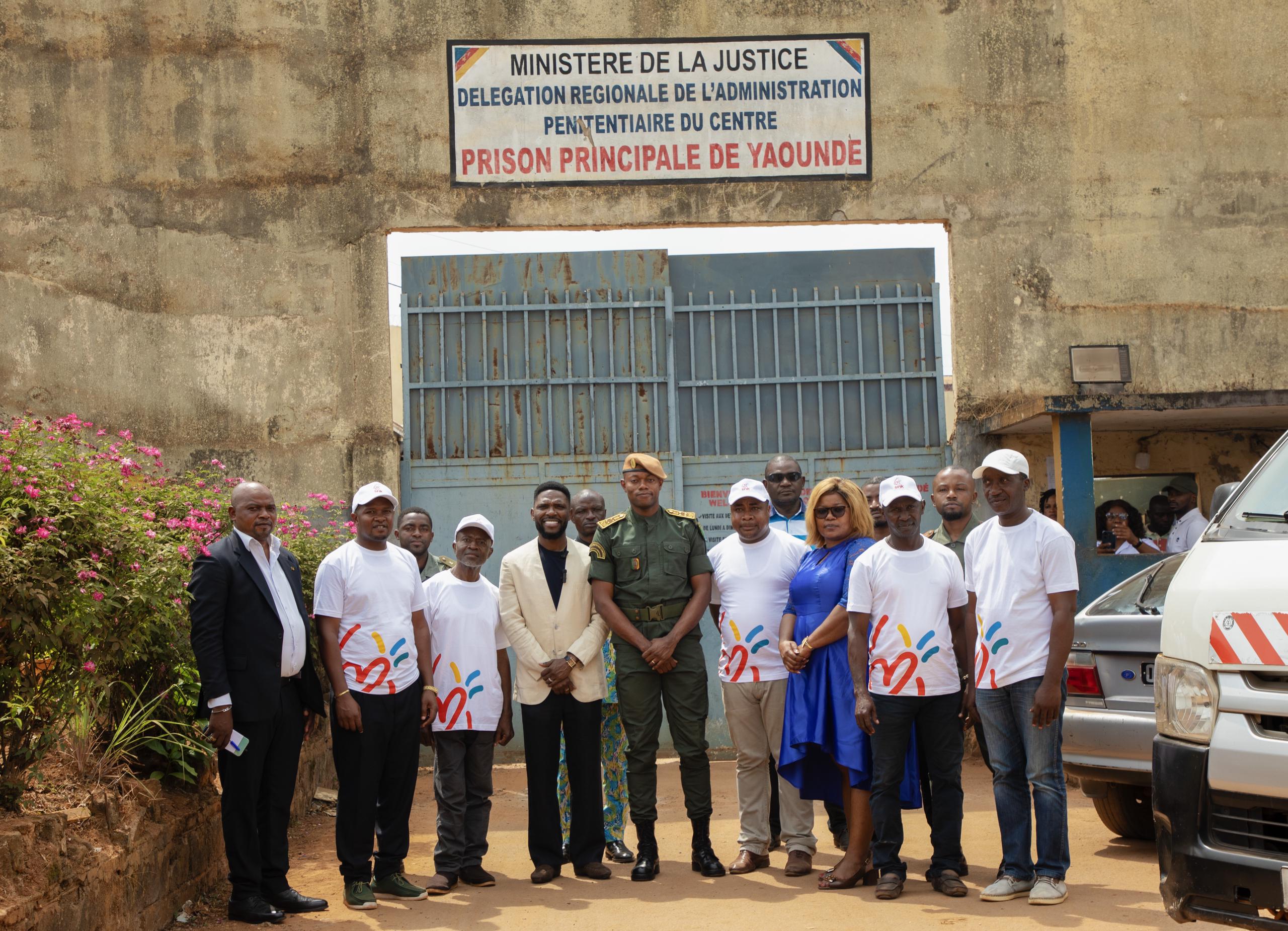 Donation à la prison centrale de Kondengui 