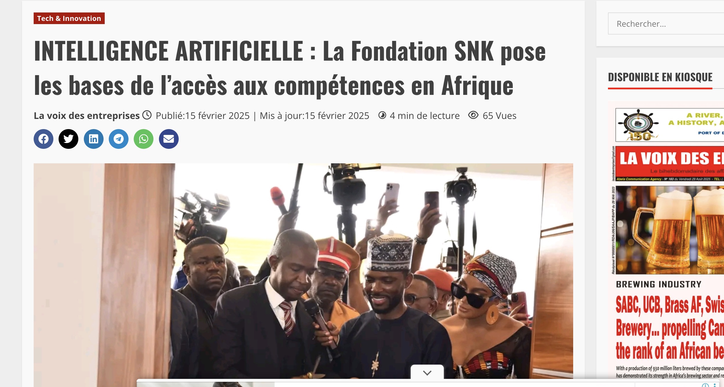 Couverture de l'article